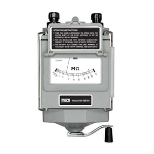 Meco 1000V / 500M Ohms Hand Cranking Type Analog Insulation Tester, HIT 1K-5