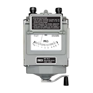 Meco 1000V / 200M Ohms Hand Cranking Type Analog Insulation Tester, HIT 1K-2