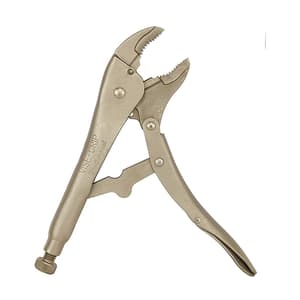 Irwin 10 inch / 250 mm Curved Jaw Locking Plier With Wire Cutter, T0502EL4