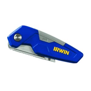 Irwin FK 100 Folding Utility Knife With 3 Blades, 1858319