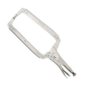 Irwin Steel 18 inch / 455 mm Locking C-Clamps With Regular Tips, T18R