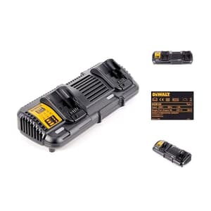 Dewalt 10.8V / 14.4V / 18V  XR Dual Port Charger, DCB132-QW