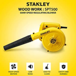 Stanley 3.5 m³/min 500W Single Speed Air Blower, SPT500-IN