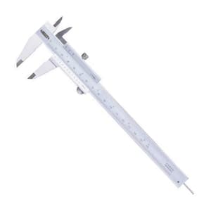Insize 150 mm / 6 inch Vernier Caliper with Round Depth Bar, 1202-150