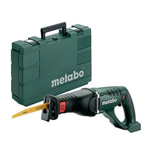 Metabo 18V / 5.2 Ah Li-ion Cordless Reciprocating Saw, ASE 18 LTX