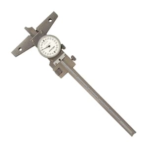 Mitutoyo 0 - 8 inch Dial Depth Gauge with Fine Adjustment, 527-312-50