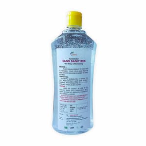Vibhu's 1000 ml Antibacterial Hand Gel Sanitizer with Lemon Extract