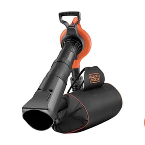 Black+Decker Variable Speed 3000W 2-in-1 Powerful Blower & Vacuum, GW3031BP