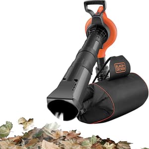 Black+Decker Variable Speed 3000W 2-in-1 Powerful Blower & Vacuum, GW3031BP