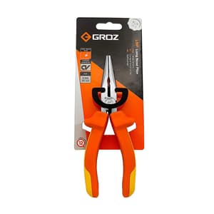 Groz 6 inch / 150 mm Insulated Long Nose Pliers (VDE), LNP/CV/6