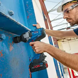 Bosch 18V / 3/4 Inch Sq. Drive Cordless Brushless Professional Impact Wrench (Bare Tool), GDS 18V-1600 HC