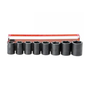 Sumake 8 Pcs 3/8 Inch Sq. Drive Air Socket Set, SIS-3303
