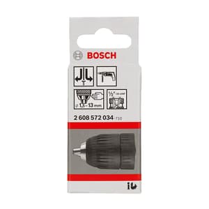Bosch 1/2" x 20 UNF, 2 - 13 mm Capacity, Keyless Chucks, 2 608 572 034