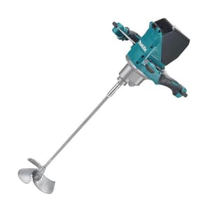 Makita 40Vmax XGT BL 240 mm (9-1/2") Cordless Variable 2-Speed Mixer with Rapid Charger & 1 Pcs 4.0Ah Battery, UT001GM101
