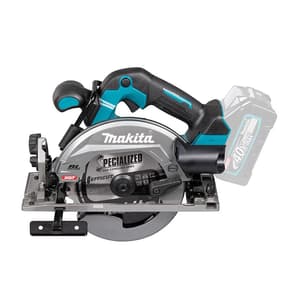 Makita 40Vmax XGT BL 165 mm (6-1/2") Cordless Magnesium Circular Saw with Rapid Charger & 2 Pcs 2.5Ah Batteries, HS012GD201