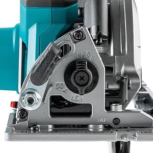 Makita 40Vmax XGT BL 165 mm (6-1/2") Cordless Magnesium Circular Saw with Rapid Charger & 2 Pcs 2.5Ah Batteries, HS012GD201