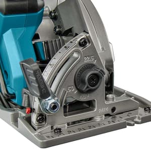 Makita 40Vmax XGT BL 165 mm (6-1/2") Cordless Magnesium Circular Saw with Rapid Charger & 2 Pcs 2.5Ah Batteries, HS012GD201