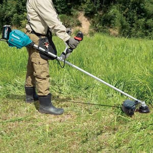 Makita 40Vmax XGT BL 1500 W Cordless Grass Trimmer With Bike Handle (Bare Tool), UR013GZ03