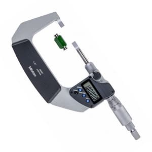 Mitutoyo 1 - 2 inch (25.4 - 50.8 mm) Non-rotating Spindle Type Digital Blade Micrometer (Type A), 422-331-30
