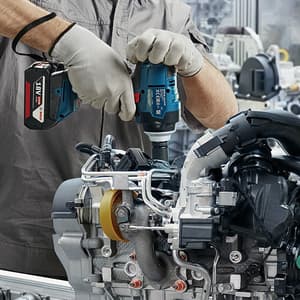 Bosch 18V Professional Heavy Duty Cordless Impact Wrench, GDS 18V-400
