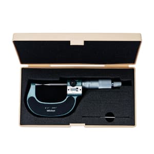 Mitutoyo 0 - 1 inch / 30 Degree Mechanical Counter Point Micrometer, 142-225
