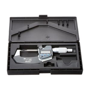 Mitutoyo 0 - 1 inch / 15 Degree Digital Point Micrometer with Carbide Tip, 342-351-30