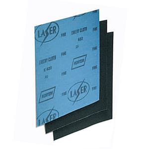 Norton Lion 225 mm x 275 mm / Fine Emery Drill Sheet (Pack Of 25 Pcs), NES5