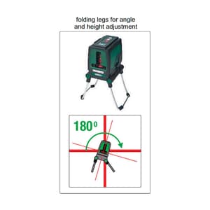 Insize 630-660 nm Cross-Line Laser Level, 4917-30