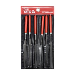 Yato 4 x 75 x 160 mm Needle File Set (Pack Of 6 Pcs), YT-6161