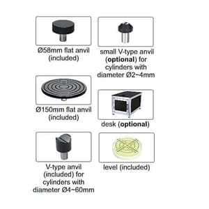 Insize Manual Rockwell Hardness Tester (Basic Type), HDT-RW160