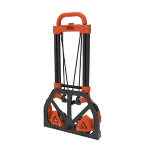Black+Decker 65 Kg Load Capacity Folding Hand Truck (Stair Climber), BXWT-H201-SP