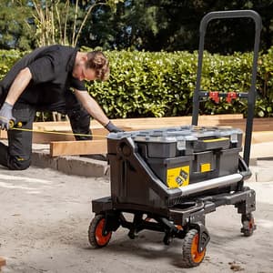 Black+Decker 120 Kg Load Capacity Folding Hand Truck, BXWT-H206-SP