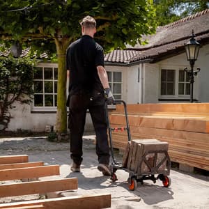 Black+Decker 120 Kg Load Capacity Folding Hand Truck, BXWT-H206-SP