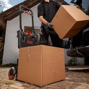 Black+Decker 120 Kg Load Capacity Folding Hand Truck, BXWT-H206-SP