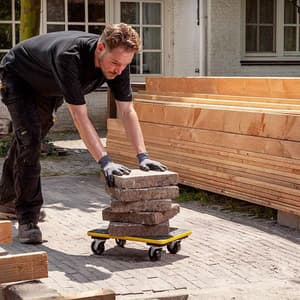 Stanley 200 Kg Load Capacity Plywood Moving Dolly (Small), SXWT-MS572-SP