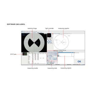 Insize 1000 x 1200 x 200 mm CNC Vision Measuring System with Computer, ISD-G1012