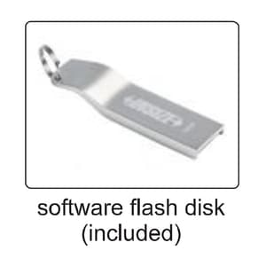 Insize 370 x 270 x 150 mm Standard Type CNC Vision Measuring System with Computer and Without Desk, ISD-V370CNCA