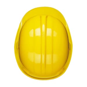 Udyogi Nape 1211 Series Helmet with Plastic Suspension & Slip Fit Adjustment (Yellow)