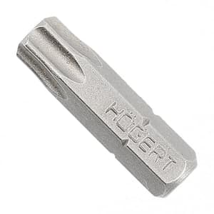 Hogert T15 x 25 mm Length Torx Screwdriver Bit (Pack of 5 Pcs), HT1S337