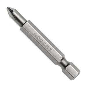 Hogert PH0 x 50 mm Length Phillips Screwdriver Bits (Pack of 2 Pcs), HT1S323