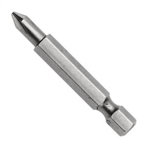 Hogert PZ3 x 50 mm Length Pozidriv Screwdriver Bits (Pack of 2 Pcs), HT1S321