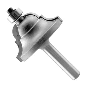 Makita 8.00 mm Router Bit (Roman Ogee Bit - With Bearing), D-48751