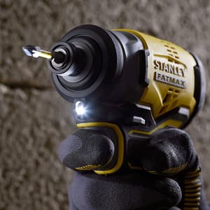 Stanley 20V / 4.0 Ah Li-ion Cordless Brushless Impact Wrench With 2 Batteries & Charger (FATMAX), SBW920M2K