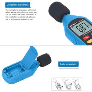 Metravi 4 Digits Digital Sound Level Meter, SL-3010