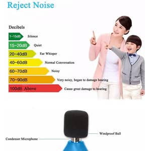 Metravi 4 Digits Digital Sound Level Meter, SL-3010