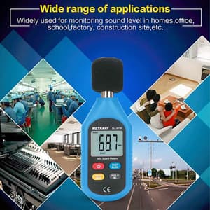 Metravi 4 Digits Digital Sound Level Meter, SL-3010