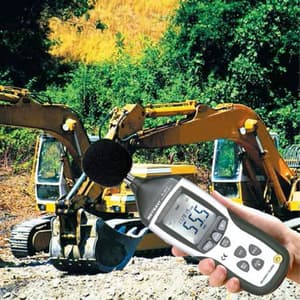Metravi 4 Digits Digital Sound Level Meter With USB PC Interface, SL-4015