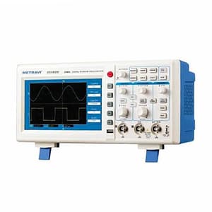 Metravi 25MHz / 250MSa/Sec Dual Channel Digital Storage Oscilloscope, DSO-5025E