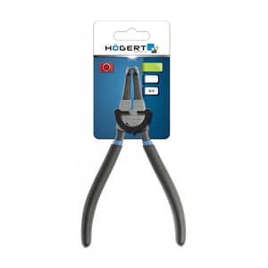 Hogert 7 inch / 180 mm Ring Circlip Plier (Seeger Ring) External Bent, HT1P144