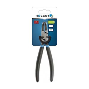 Hogert 6 inch / 150 mm Flat Nose Circlip Plier, HT1P147